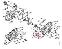 Amortizor (capac ambreiaj) drujba compatibil Stihl MS 341, MS 361-2