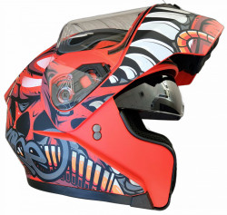 Casca moto modulabila X-One "Alien" L