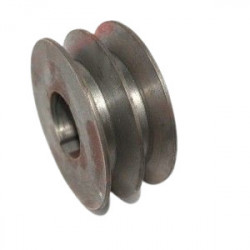 Διπλή τροχαλία ηλεκτροκινητήρα 28mm x 77mm
