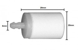 Φίλτρο βενζίνης αλυσοπρίονου Husqvarna 6mm