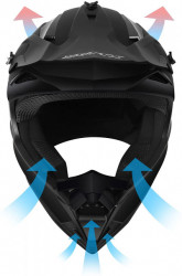 Casca ATV / Enduro Negru M