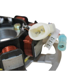 Плочка с бобини за магнет за скутери Mawi, Keeway, Yamaha, CPI 50-80cc (6 кабела) - Img 3