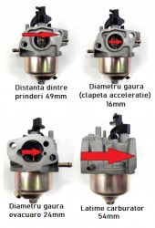 Carburator compatibil MTD 1P61, Thorx 35