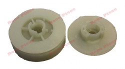 Chinese chainsaw starter pulley (double) 2 pawls - Img 2