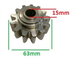 Concrete mixer sprocket 13 teeth - Img 2