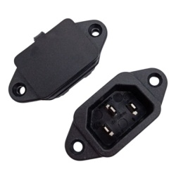 Conector incarcare scutere electrice cu capac protectie