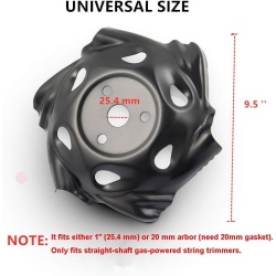 Disc motocoasa Edging Head Φ24cm / 25.4mm