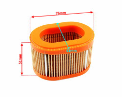 Filtru aer motor Briggs & Stratton 790166