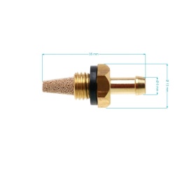 Filtru benzina Honda GX120, GX160, GX270, GX390 Metalic