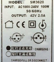 Nabíječka baterií pro elektrická kola 36V (model 2) - Img 2
