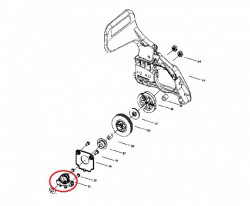 Pompa ulei drujba Partner P340S, P350S, P360S, Talon AC3110A6