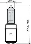 Bec far scuter, Atv halogen 2 faze (lumina albastra)