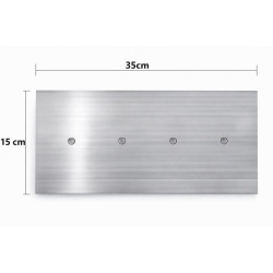Set 4 palete / lame flotoare pentru elicoptere beton (150 x 350 mm)