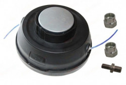 Tiller head with universal line