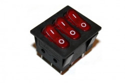 Triple switch 15A 250V