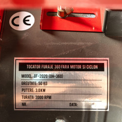 Tocator furaje 360 (fara motor si ciclon)