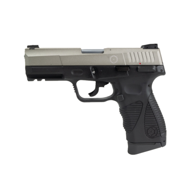 Replica pistol airsoft Cybergun PT24/7 G2 Dual Tone Blowback | CO2