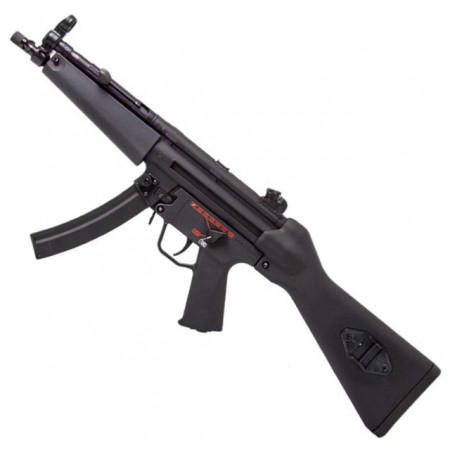 Replica arma airsoft SMG-5 MP5 TGM A4, Blow Black, 1.42 J.