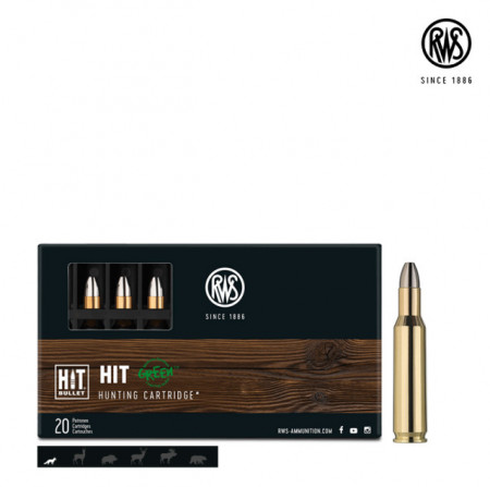Cartus RWS HIT, cal.: .222 Rem. | 2,6 g.