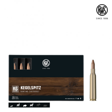 Cartus RWS KS, cal.: 6,5x57 | 8,2 g.