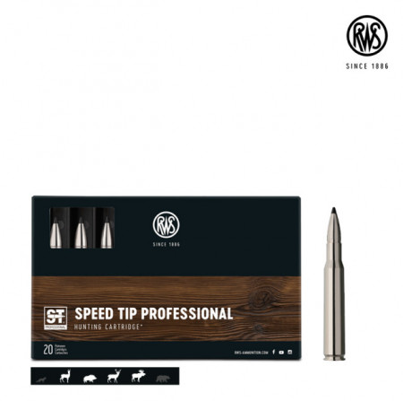 Cartus RWS Speed Tip Professional, cal.: 8x57 JS | 11,7 g.