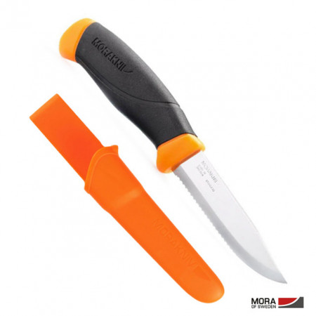 Cutit vanator Mora Frosts Morakniv Companion Hi-Vis Orange | tais: 10.4 cm