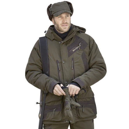 Deerhunter Muflon Jacket Lang Geen - Hanorac - deer-Tex, Performance Shell, water Proof, WindProof, | 54 | cod: 5820-376 - Img 2
