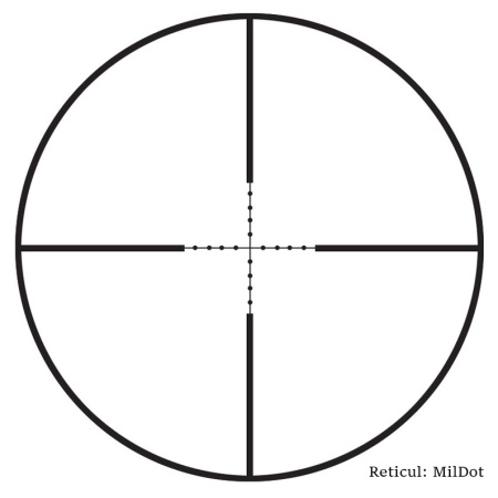 Luneta Delta Classic 3-9x40, reticul: MilDot | cod: DO-2205 - Img 5
