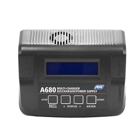 Incarcator ASG A680 | LiPo NiMH NiCd LiFe LiHV Pb | 19429 - Img 5
