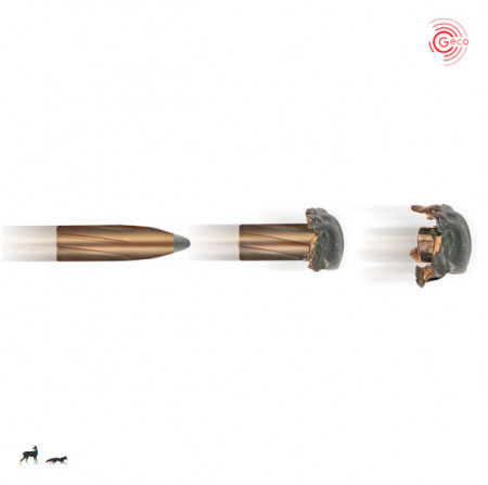 Cartus Geco Softpoint, cal.: 8x57 JS | 12,0 g. - Img 2
