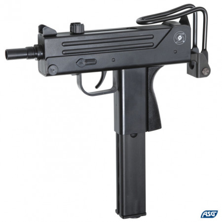 Replica arma airsoft ASG Cobray Ingram M11, CO2, non BlowBack, Hop-up fix, mac M10/M11, 1.4 J | 18518