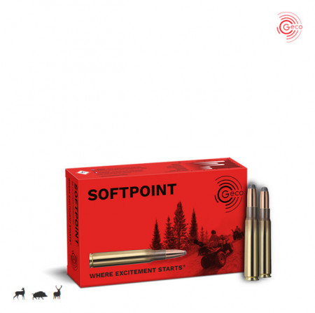 Cartus Geco Softpoint, cal.: 8x57 JS | 12,0 g.