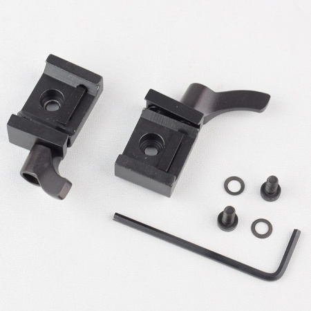 Baza suport luneta Weaver, din doua bucati, fix cu demontare rapida Alfa 66 | cod: 10*01*899 - Img 2