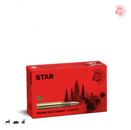 Cartus Geco Star, cal.: 8x57 JRS | 10,4 g.