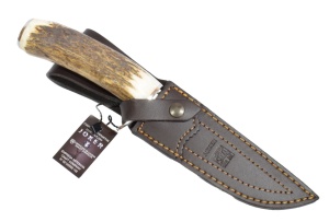 Cutit Joker CC33 Tigre, lama 14 cm, maner din corn de cerb | cod: CC33 - Img 3