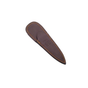 Cutit Joker CR67 Botero, maner din lemn, tais: 115 mm, husa piele maro | cod: cr67 - Img 2