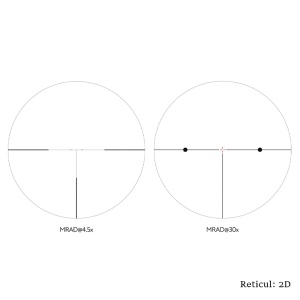 Luneta Delta Javelin 4.5-30x56, reticul: 2D | cod: DO-2472 - Img 5