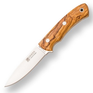 Cutit Joker CO17 Pantera, tais: 9.5 cm, maner din lemn, husa piele | cod: co17