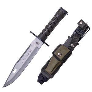 Cutit Joker JKR0603 Comando-1 cu maner ABS, de supravetuire, lama inox: 20 cm | cod: JKR0603