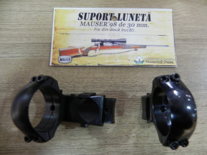 Suport luneta Mauser '98 de 30mm fix din doua bucati