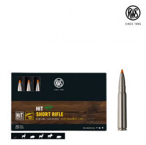 Cartus RWS HIT Short Rifle, cal.: 8x57 JS | 10,4 g.