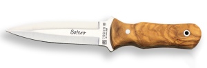 Cutit Joker CO67 Botero, maner din lemn olive, husa piele, tais: 11.5 cm | cod: co67 - Img 3