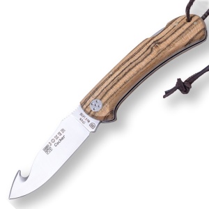 Cutit Joker NB135 Cocker, maner din lemn, lama: 9 cm, husa piele | cod: nb135