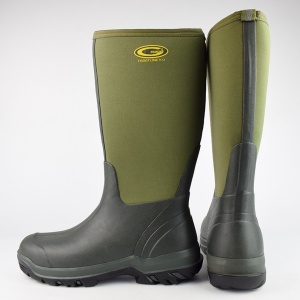 Cizma Cauciuc verde captusit neopren de 5 mm | Grub's Frostline 5.0 | 46 - Img 3