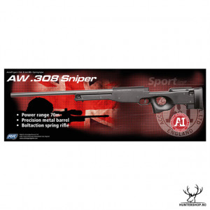 Replica airsoft ASG Sniper AW 308, 1.9 J. | 15908