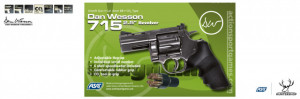 Replica revolver airsoft ASG Dan Wesson 715, 2,5' | 1.2 J. | 18613
