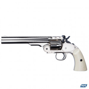 Replica revolver airsoft ASG Schofield 6" Silver | 19795