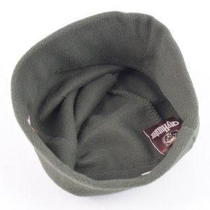 Caciula Fleece verde polar brodat rata | cod: 01420 - Img 2