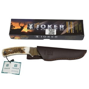 Cutit Joker CC49 Oso, maner din corn de cerb, lama 120 mm | cod: CC49 - Img 6