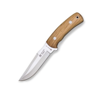 Cutit Joker CO50 Gamo, maner din lemn, in husa piele, tais: 13 cm | cod: co50